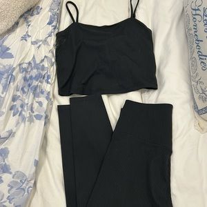 Girlfriend Collective Ribbed Workout set